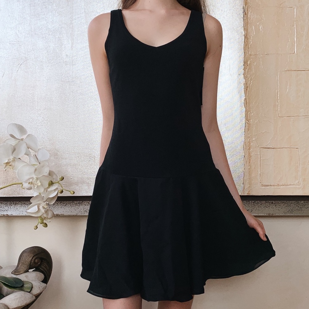 NEW ABS EVENING COLLECTION BLACK SILKY DRESS 🖤